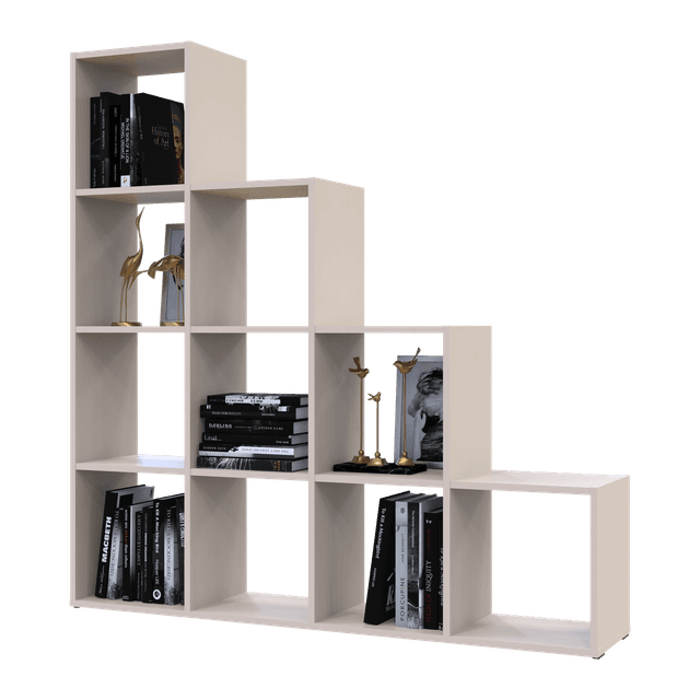 Стелаж Doros Степ 4х4 Кашемір відкритий 136.2х28.8х140.7 (41516168)