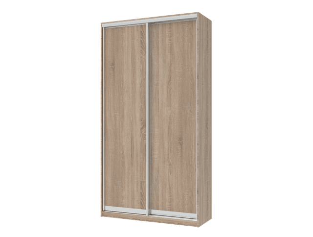 Шафа купе Doros Сіті Лайт Дуб Cонома 2 ДСП 120х45х225 (42002011)