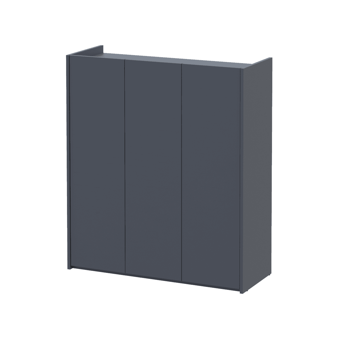 Тумба для взуття Doros Кассель Графіт 3 ДСП 97х40х110 (41516211)