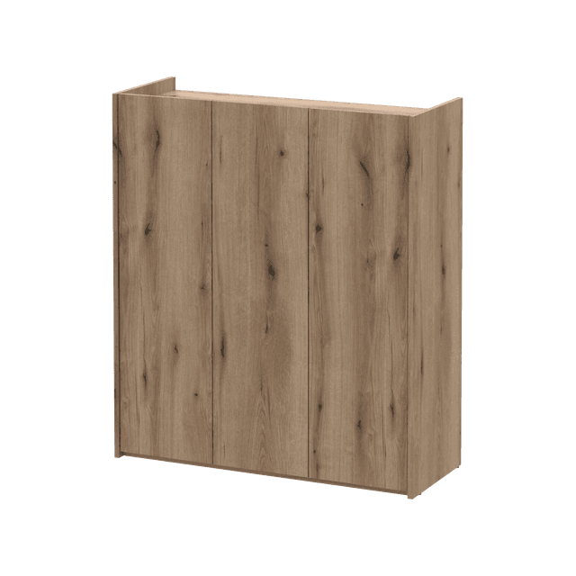 Тумба для взуття Doros Кассель Дуб Евок 3 ДСП 97х40х110 (41516210)