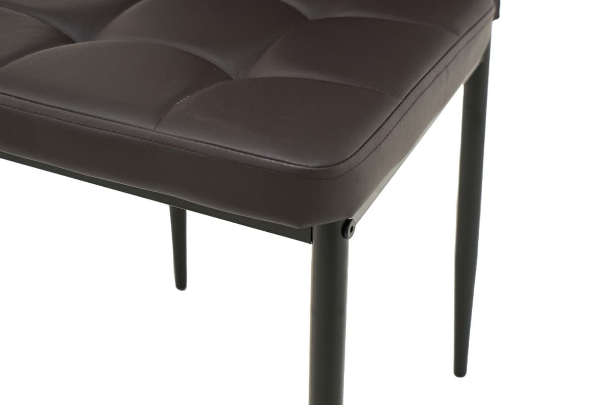 Стілець N-66-2 коричневий + чорний 8