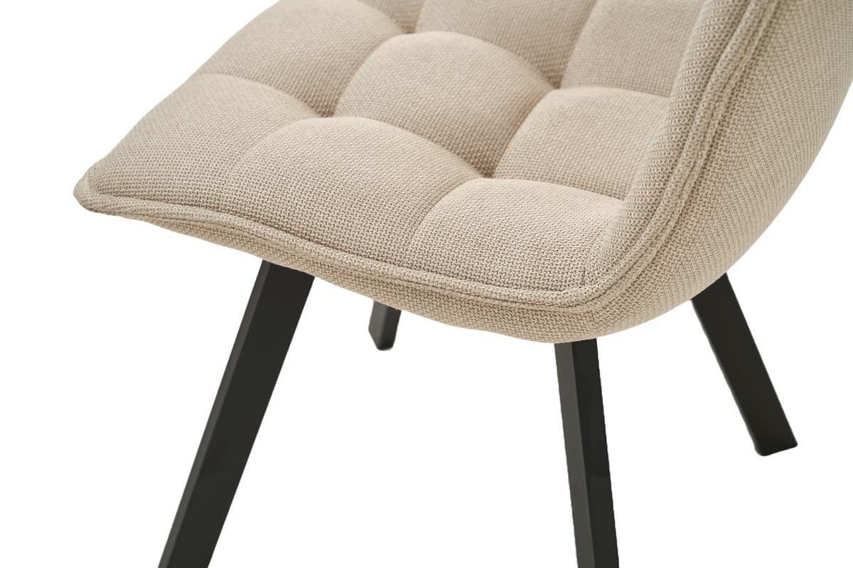 Стілець M-70 айворі + чорний 9