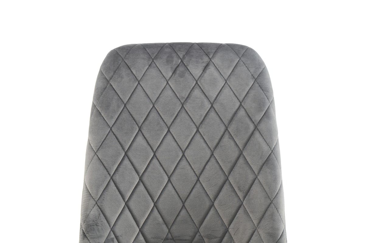 Стілець N-44 сірий велюр + сірий 6