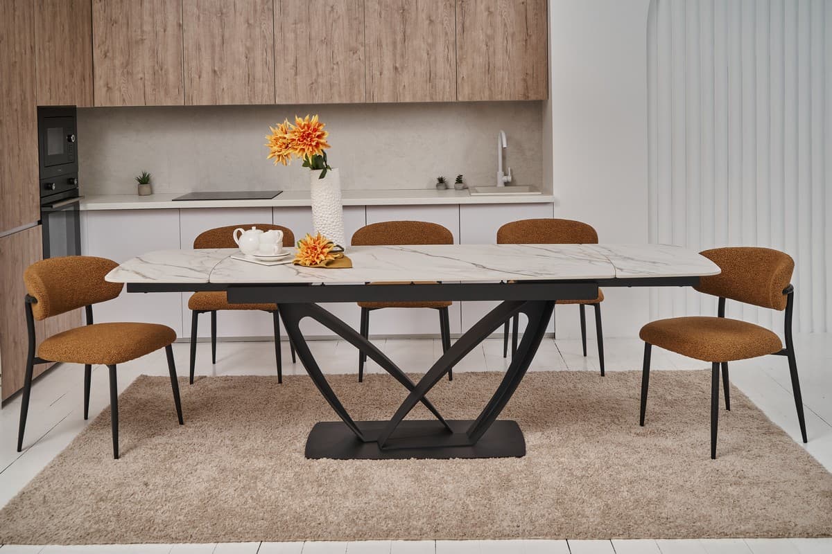 Стілець M-100 гірчичний + чорний 9