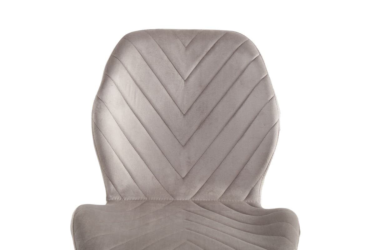 Стілець N-54 латте велюр + білий 6