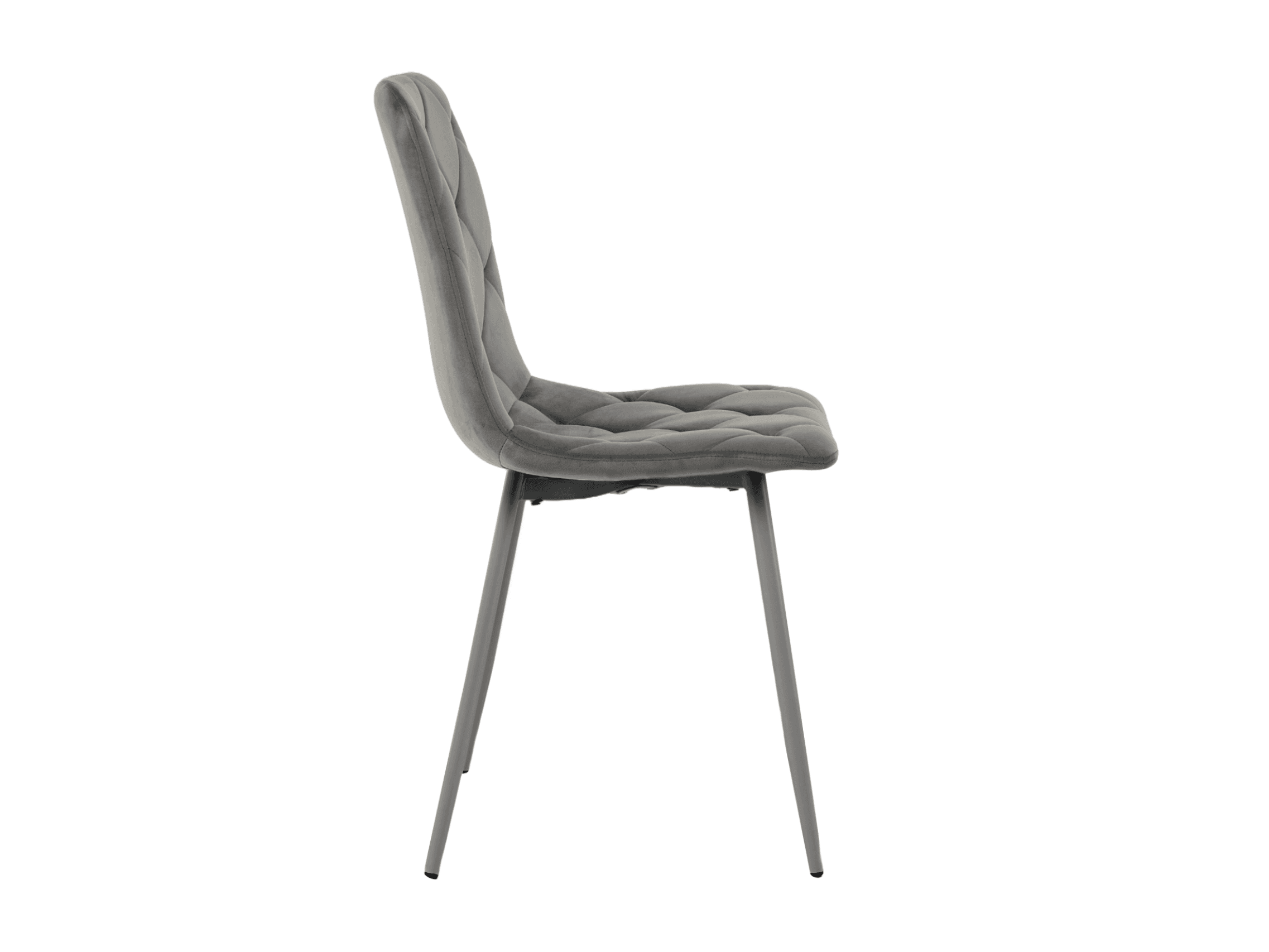 Стілець N-41 темно-сірий велюр + сірий 2