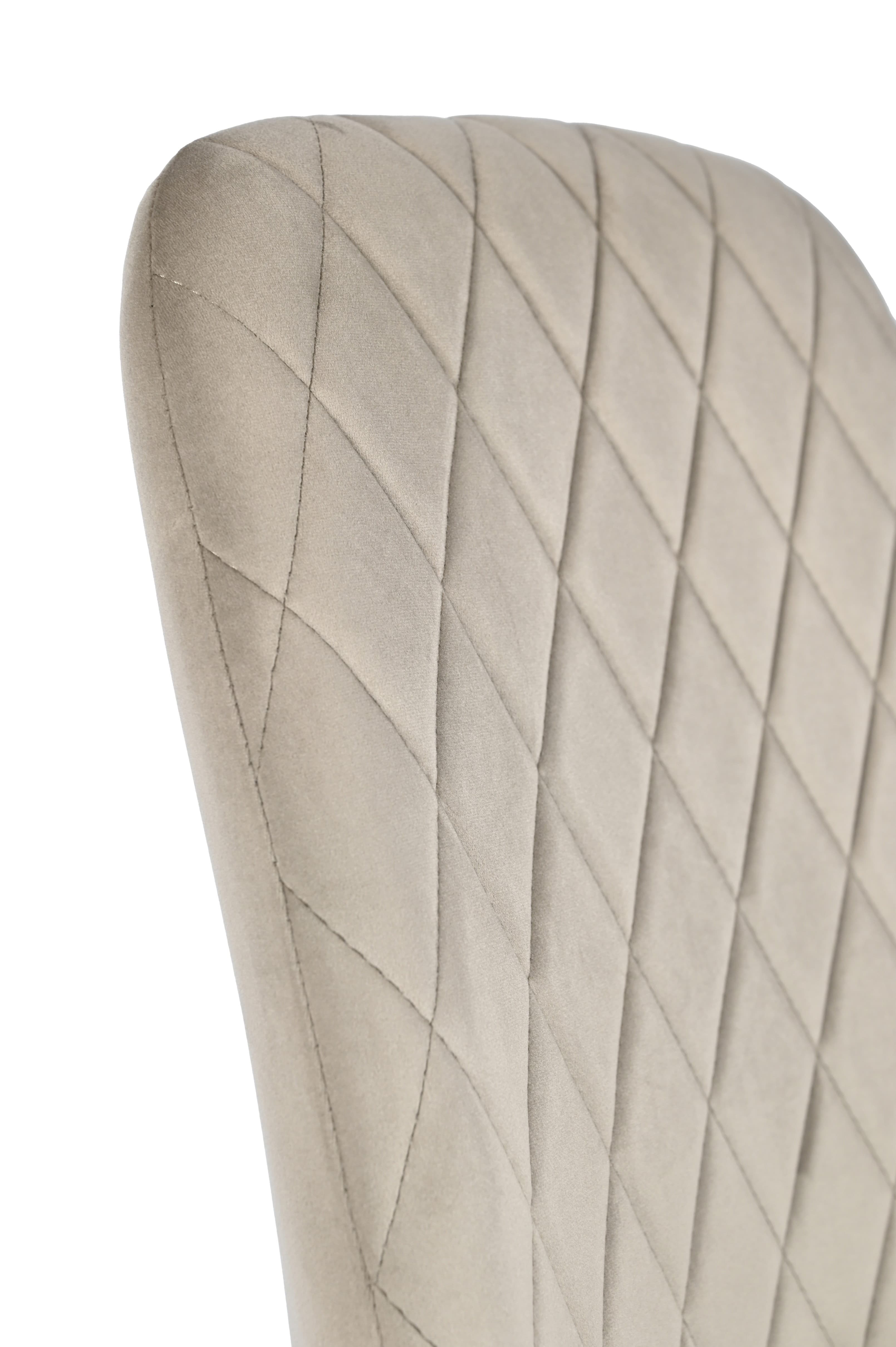 Стілець N-44 капучино велюр + дуб 9