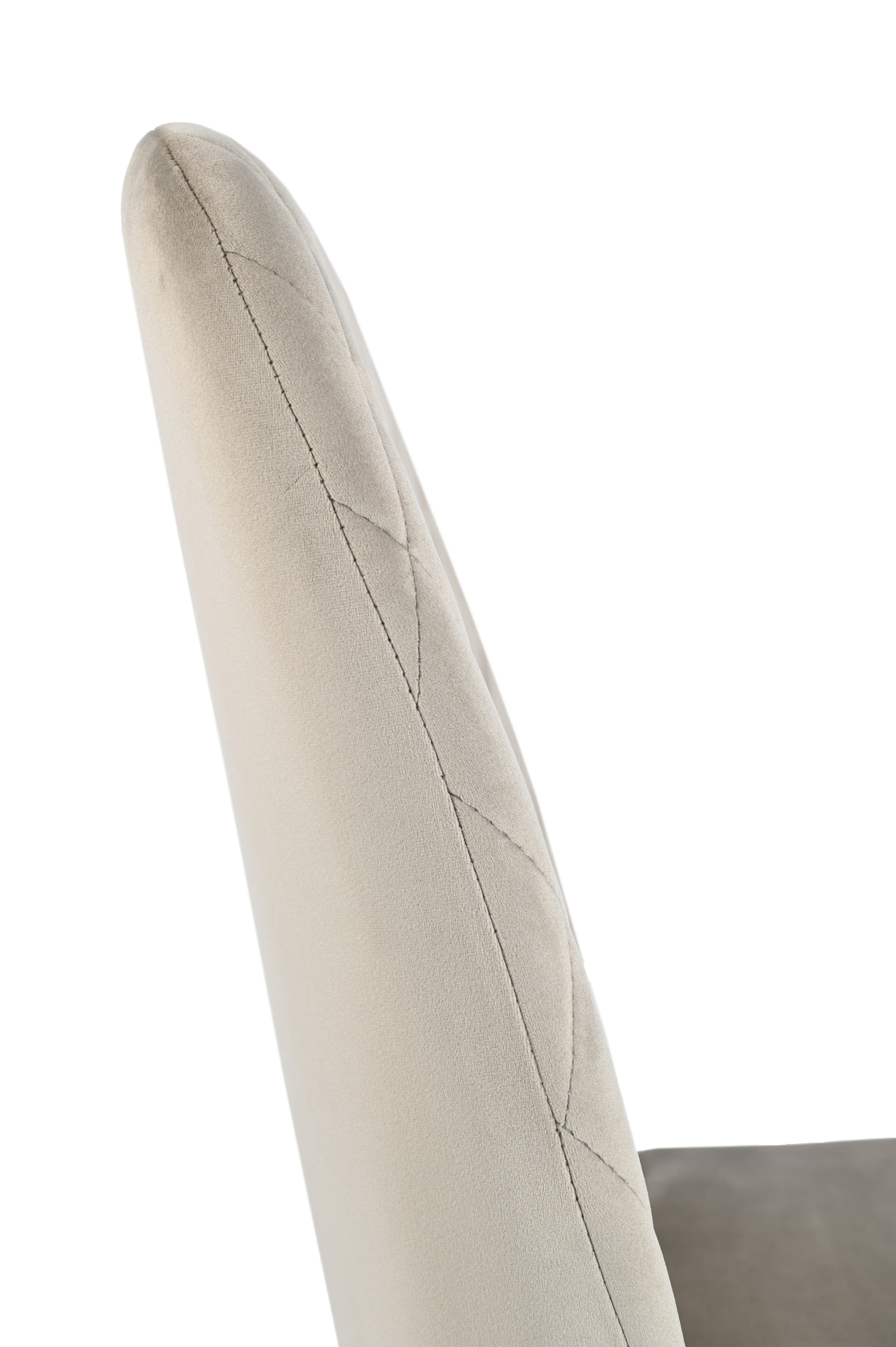 Стілець N-44 капучино велюр + дуб 10