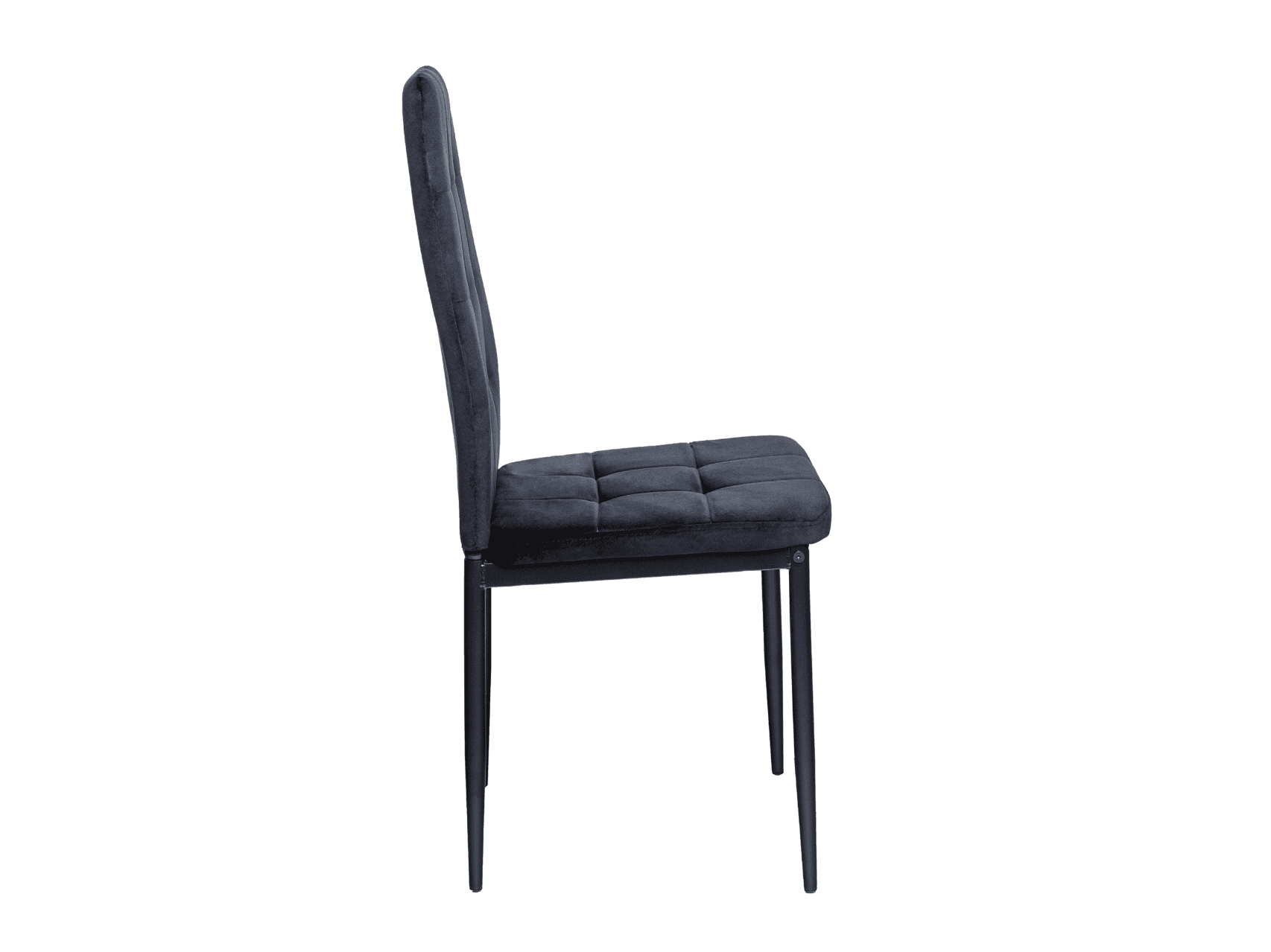 Стілець N-66-2 чорний велюр 2