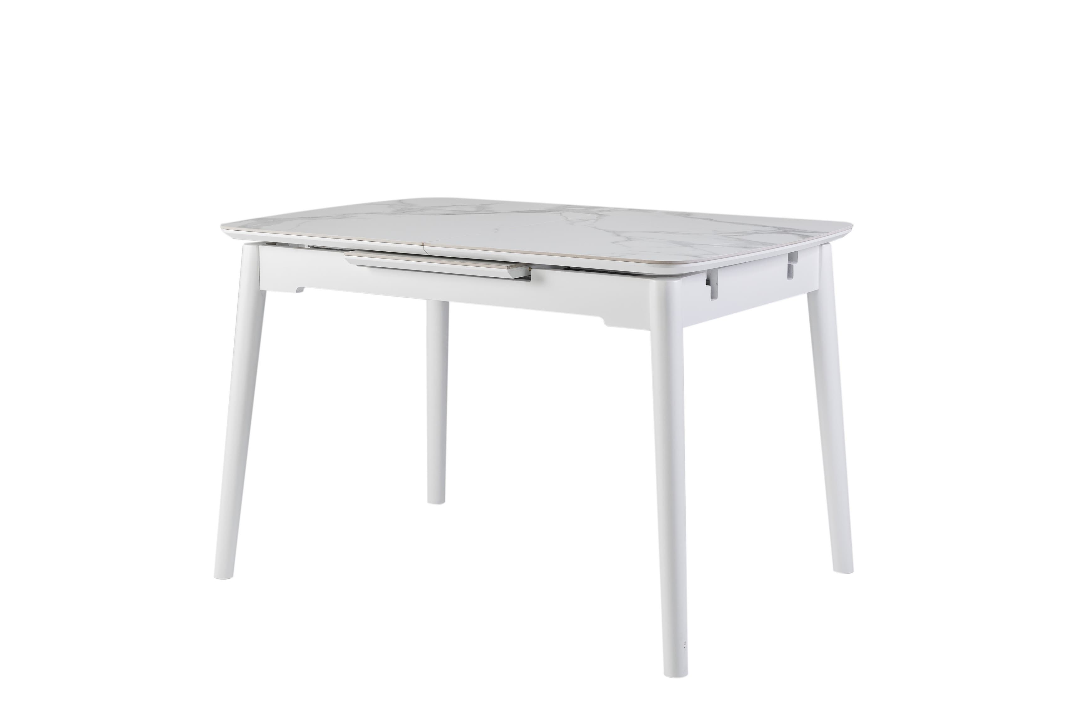 Керамічний стіл TM-76 вайт клауд + білий 10