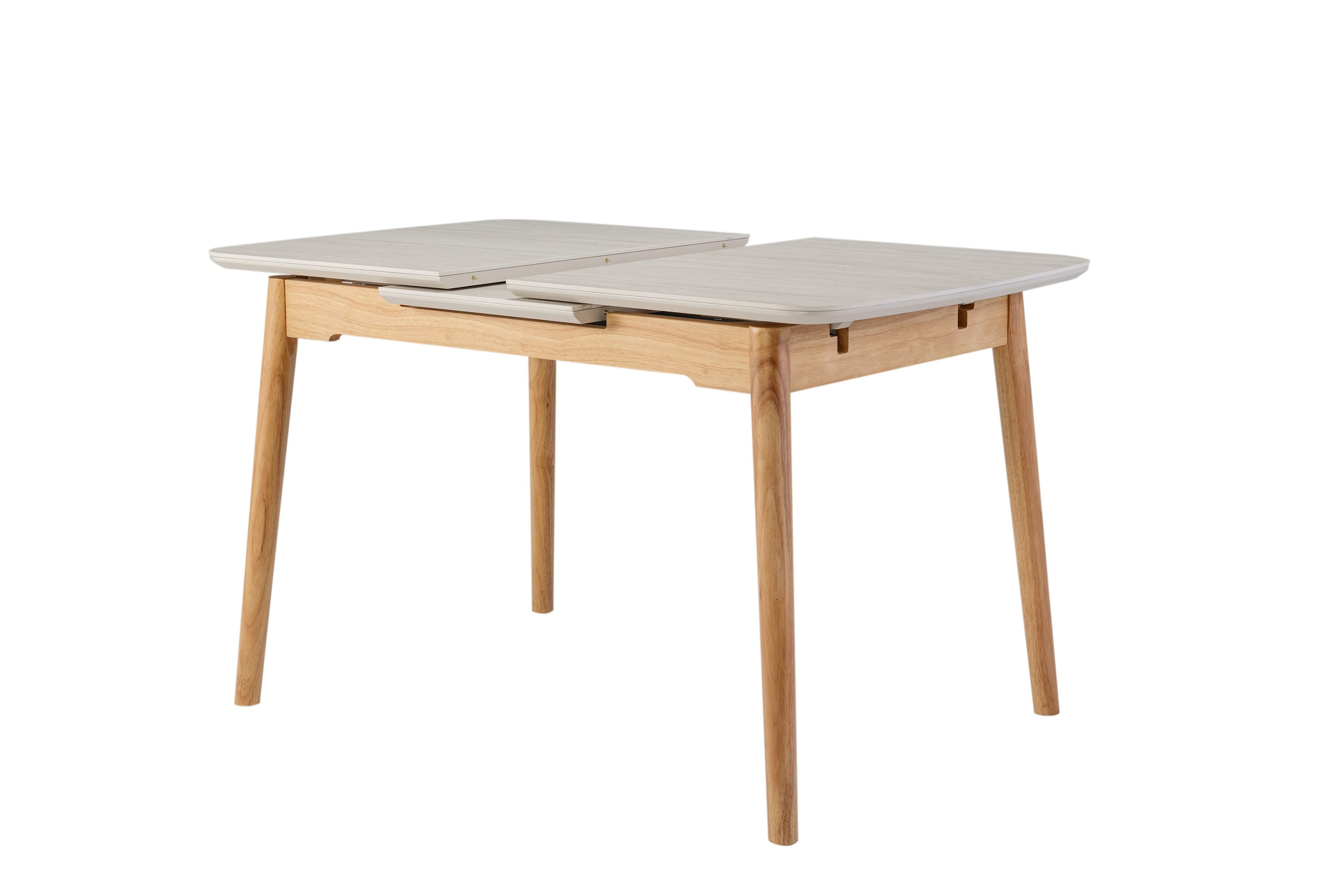 Керамічний стіл TM-76 травертін матовий + дуб 6