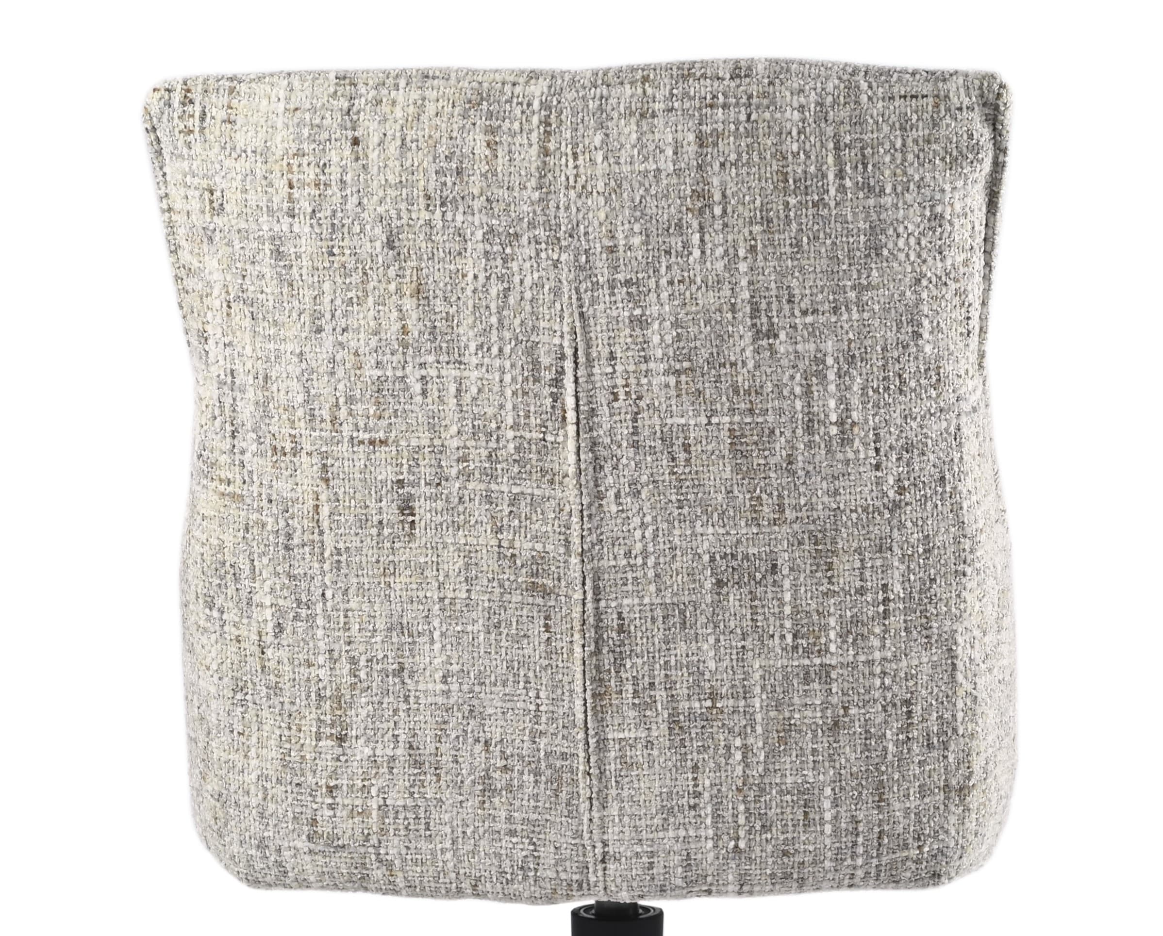 Стілець поворотний R-170 срібний + чорний 7