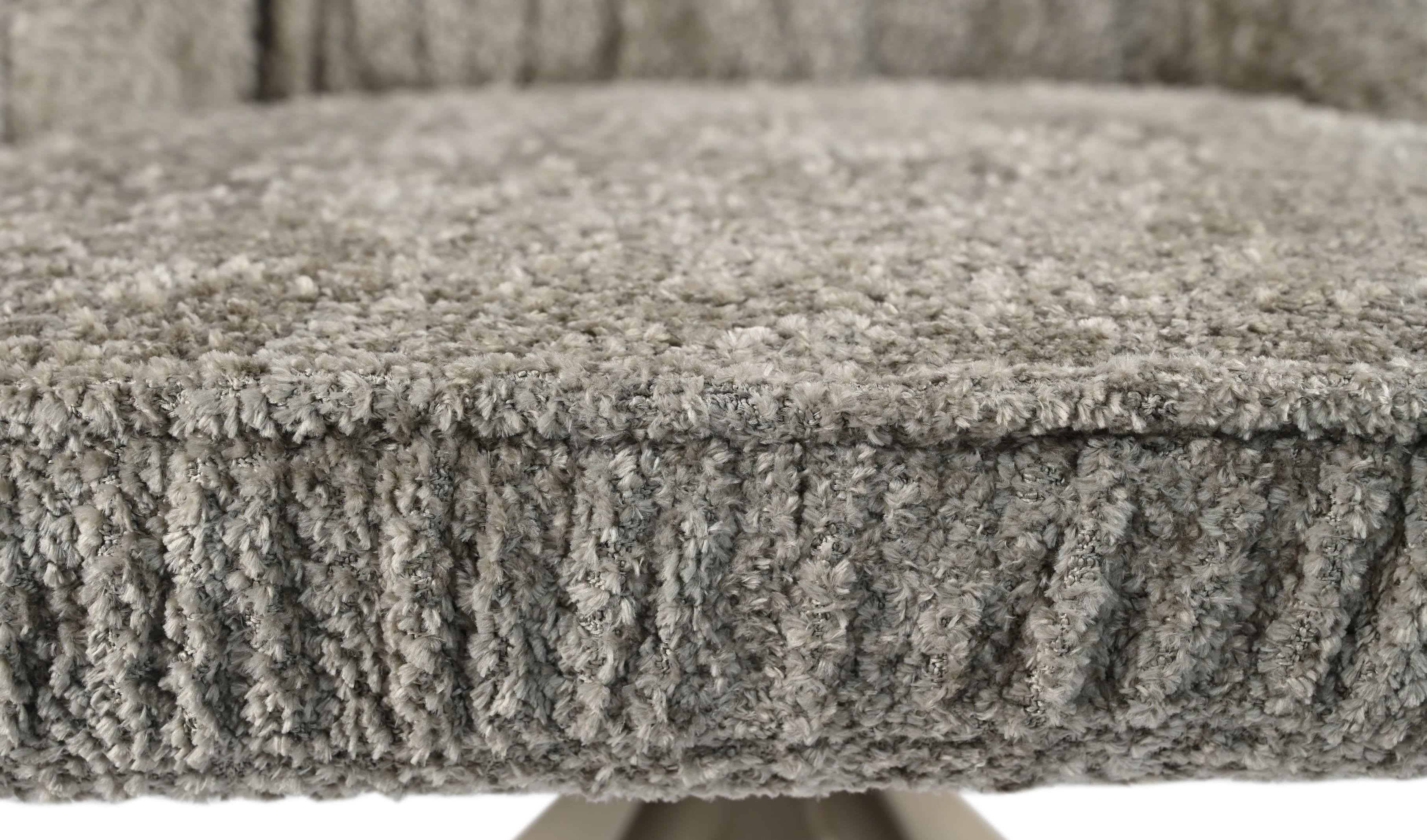 Стілець поворотний R-168 перлинний тауп + капучино 7