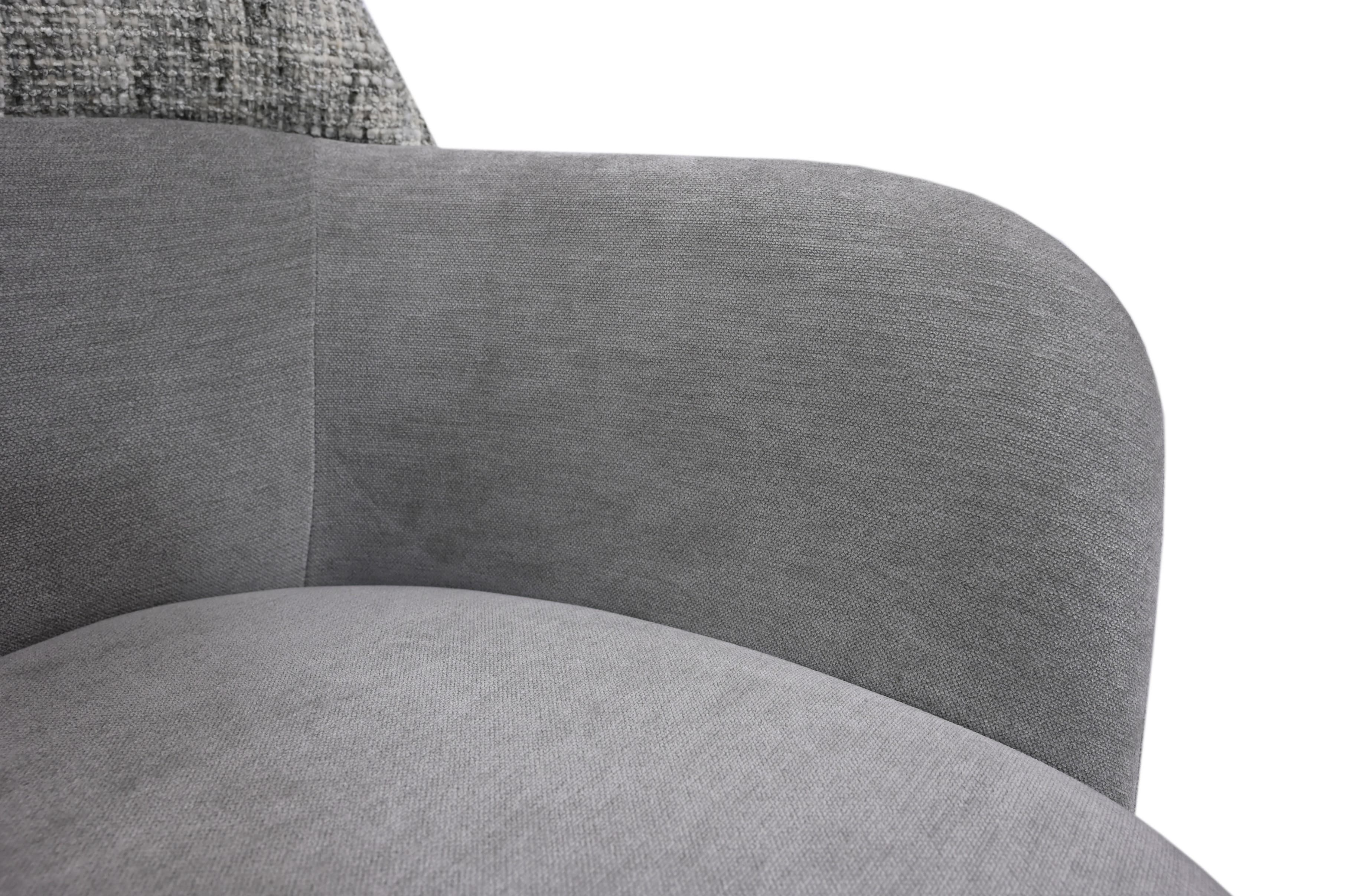 Стілець поворотний R-165 прованс + білий 9