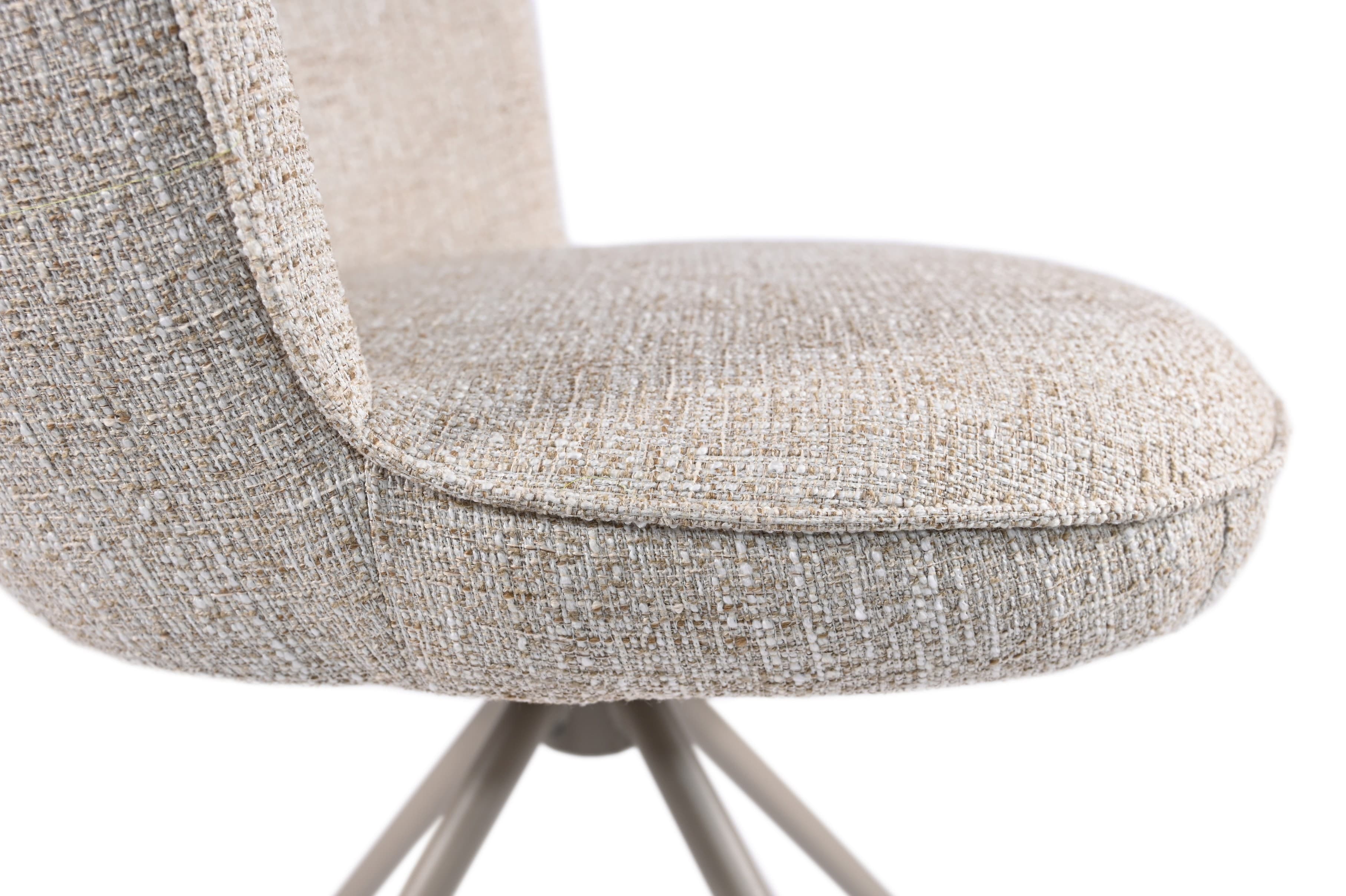 Стілець поворотний R-160 френч ваніль + капучино 10