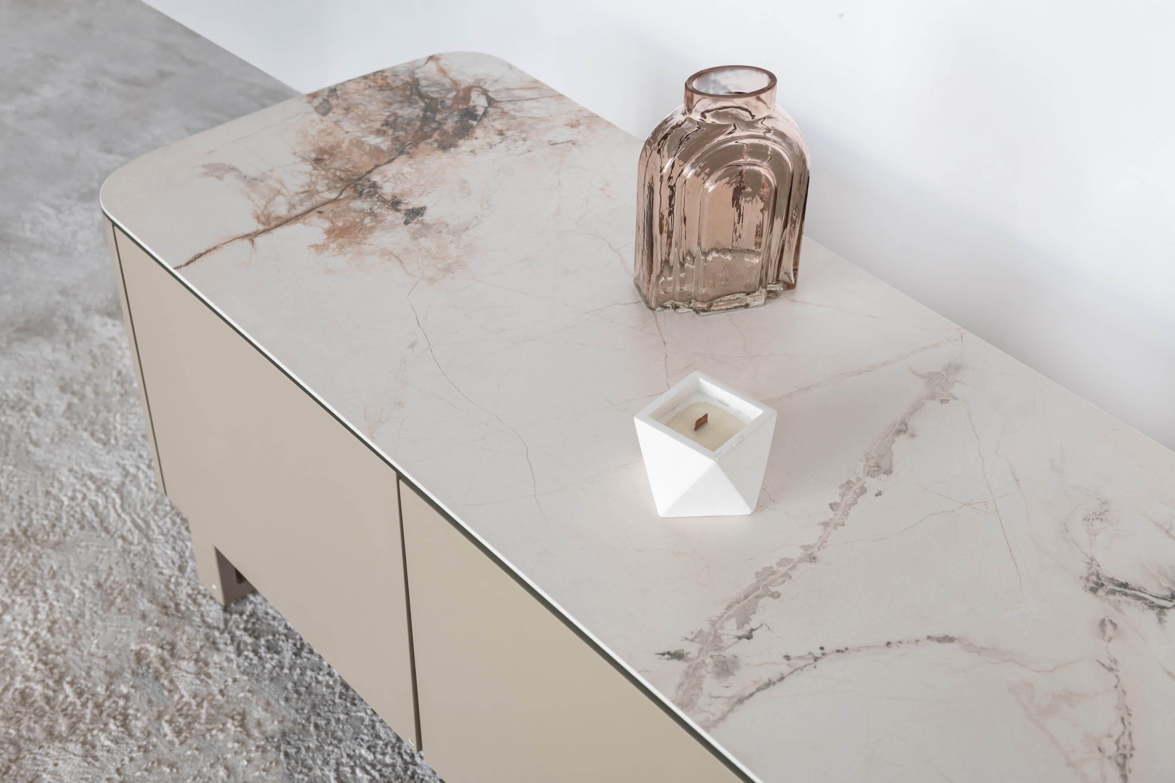 ТВ-тумба "Крістіано" аврора голд + бежевий 4