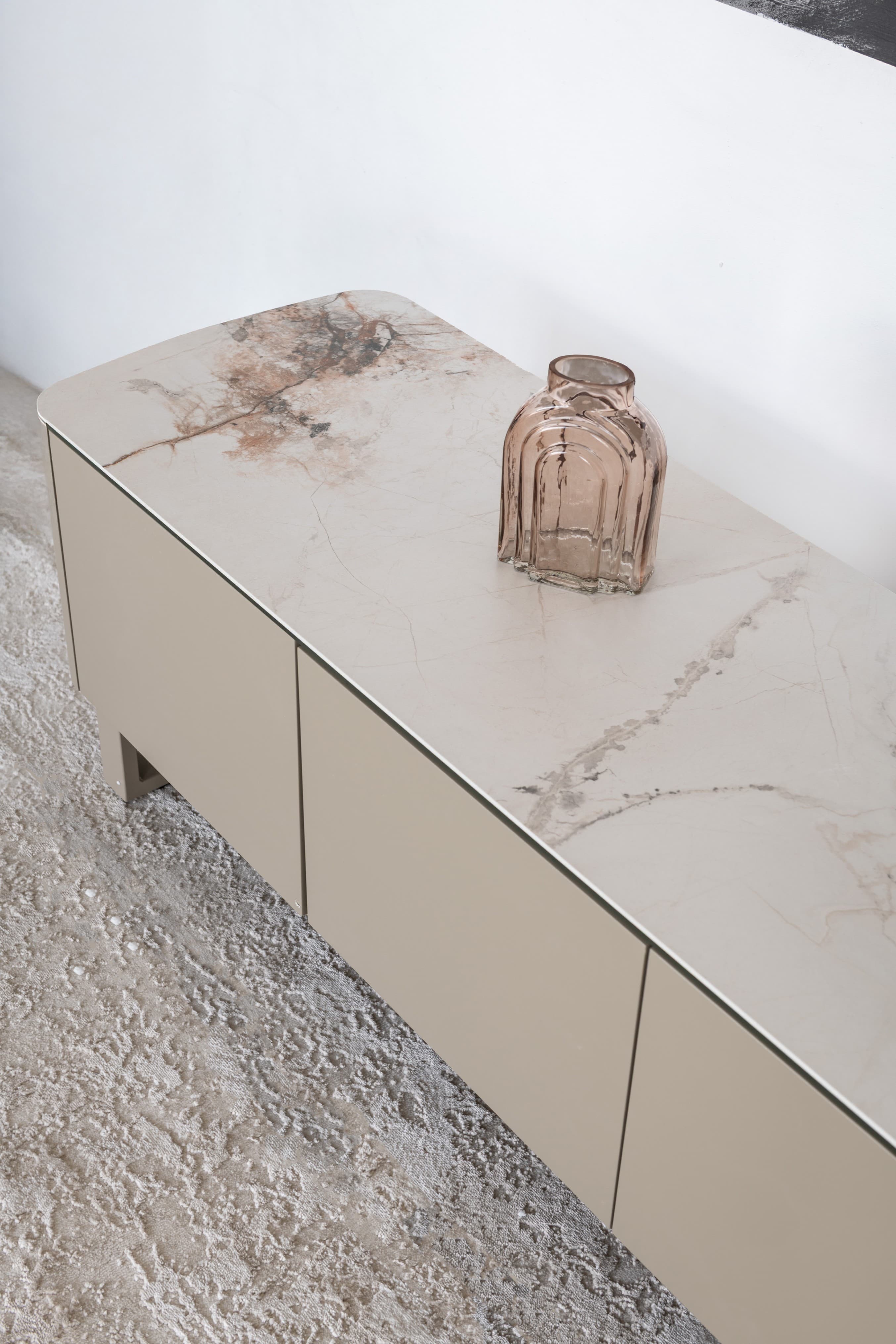 ТВ-тумба "Крістіано" аврора голд + бежевий 3