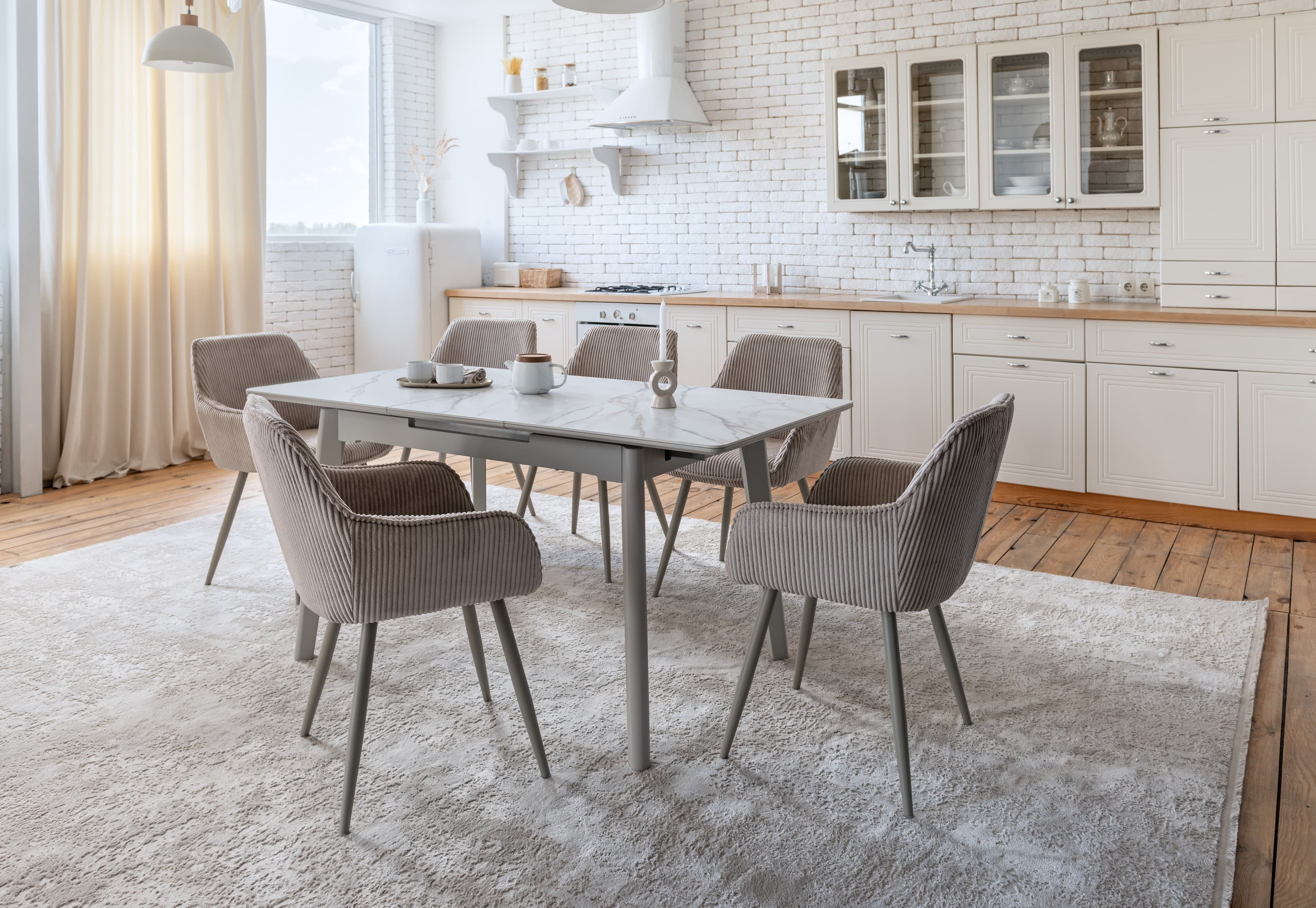 Керамічний стіл TM-76 голден сенд + теплий пісок 2