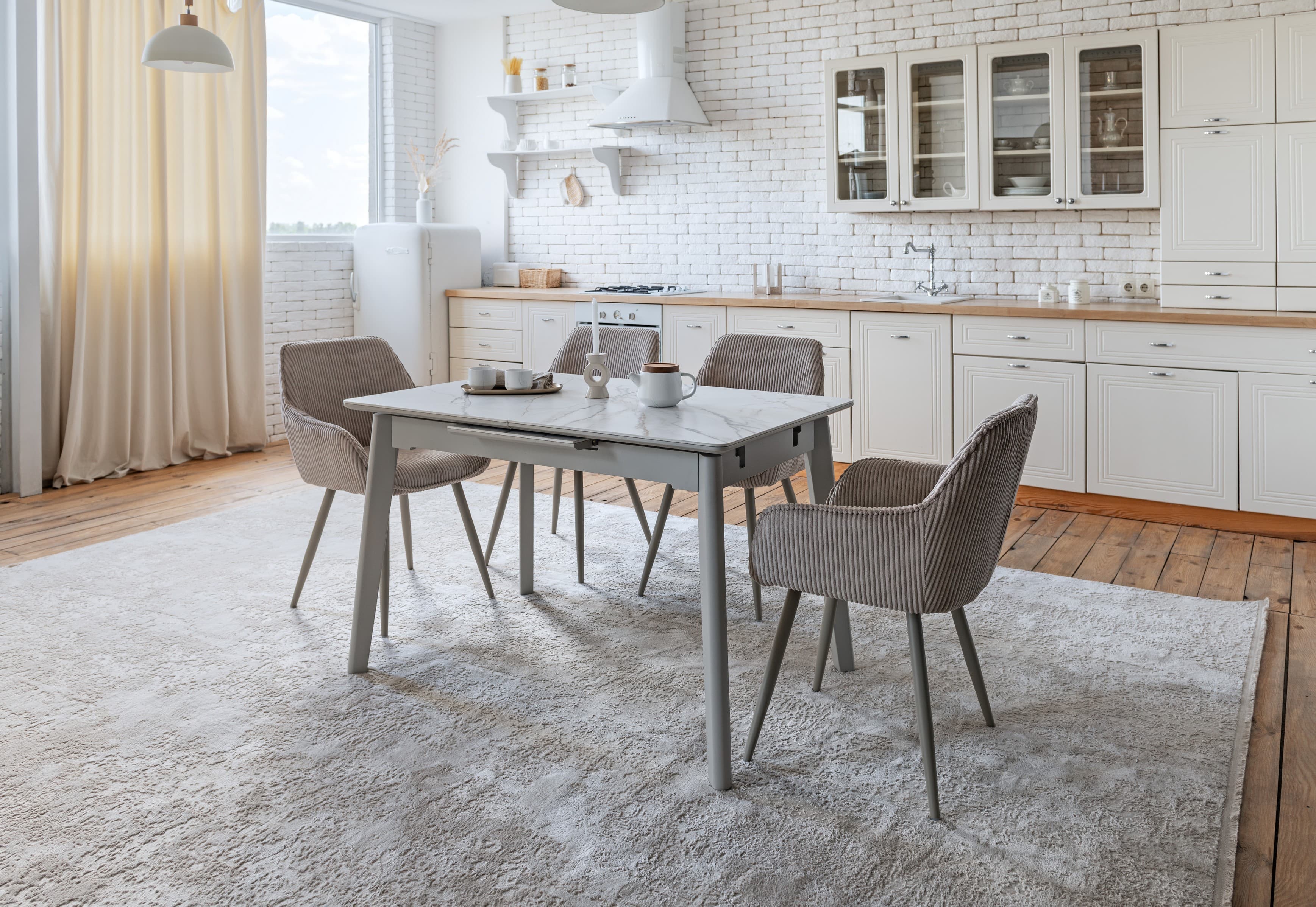 Керамічний стіл TM-76 голден сенд + теплий пісок 3