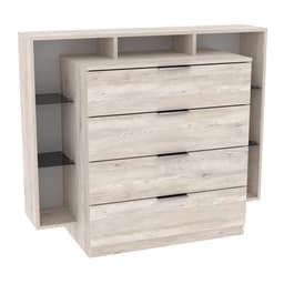 Комод Крістал, Самоа Димчастий, 1200/450/1000