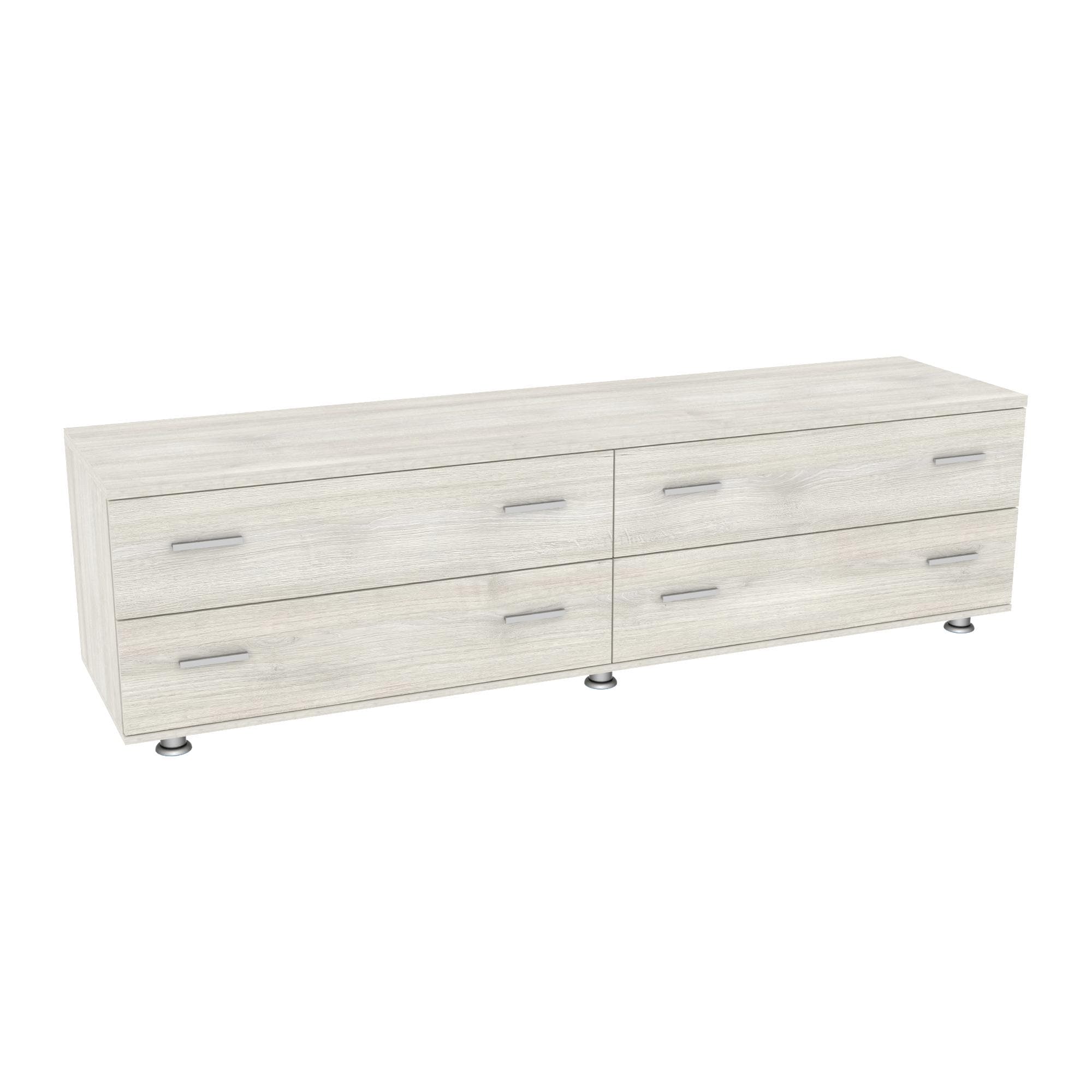 Тумба TV №1, Дуб Шамоні Світлий, 2000/500/556