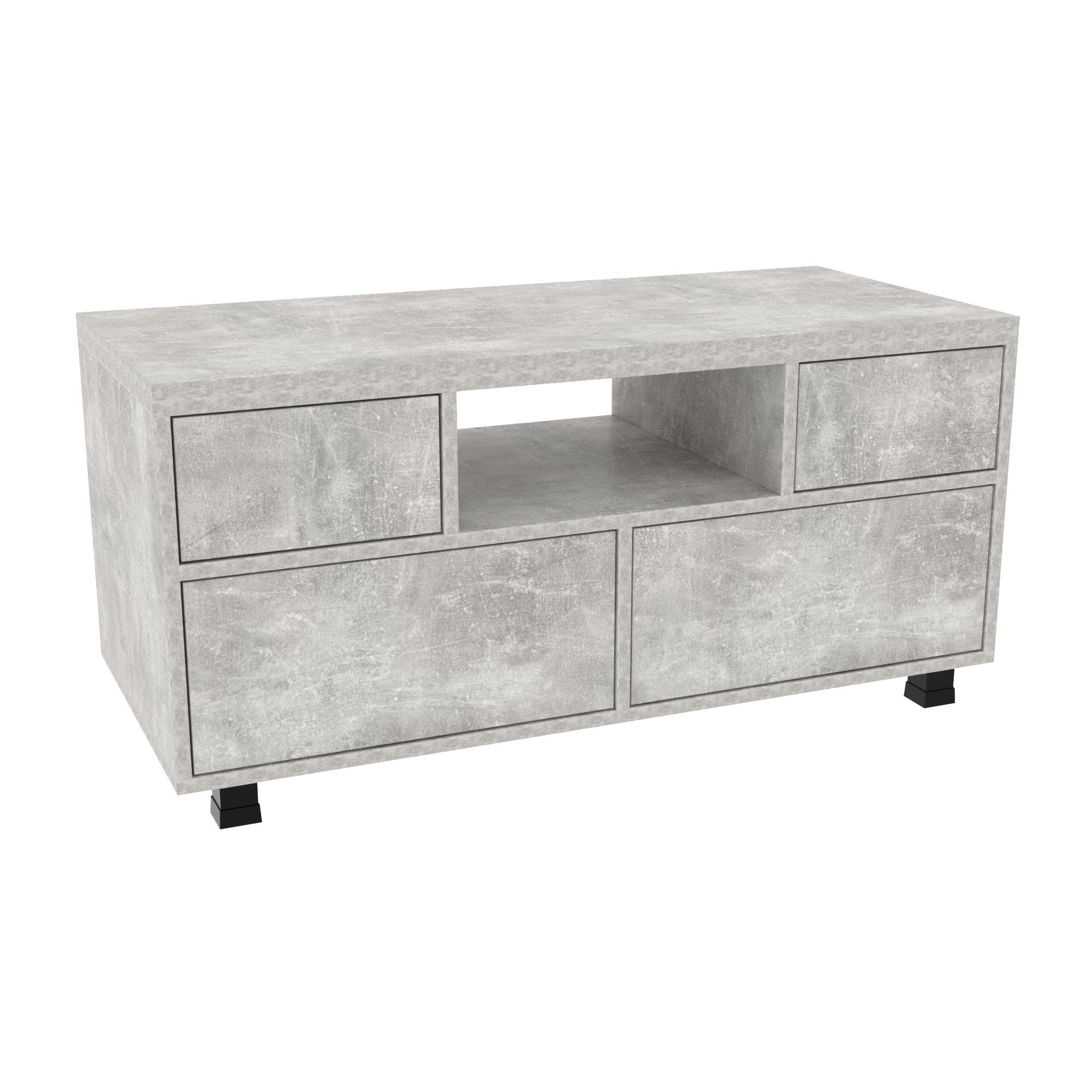 Тумба TV №2, Бетон, 1000/500/556