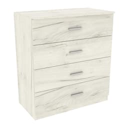 Комод Сабріна №1, Дуб Крафт Білий, 900/500/1000