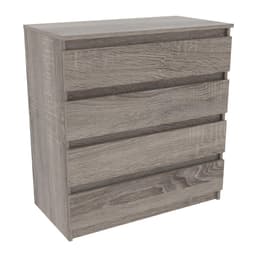 Комод №4, Дуб Сонома Трюфель, 800/450/850