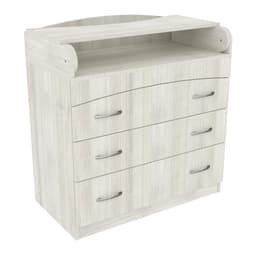 Комод пеленальний №2, Дуб Шамоні Світлий, 864/465/916