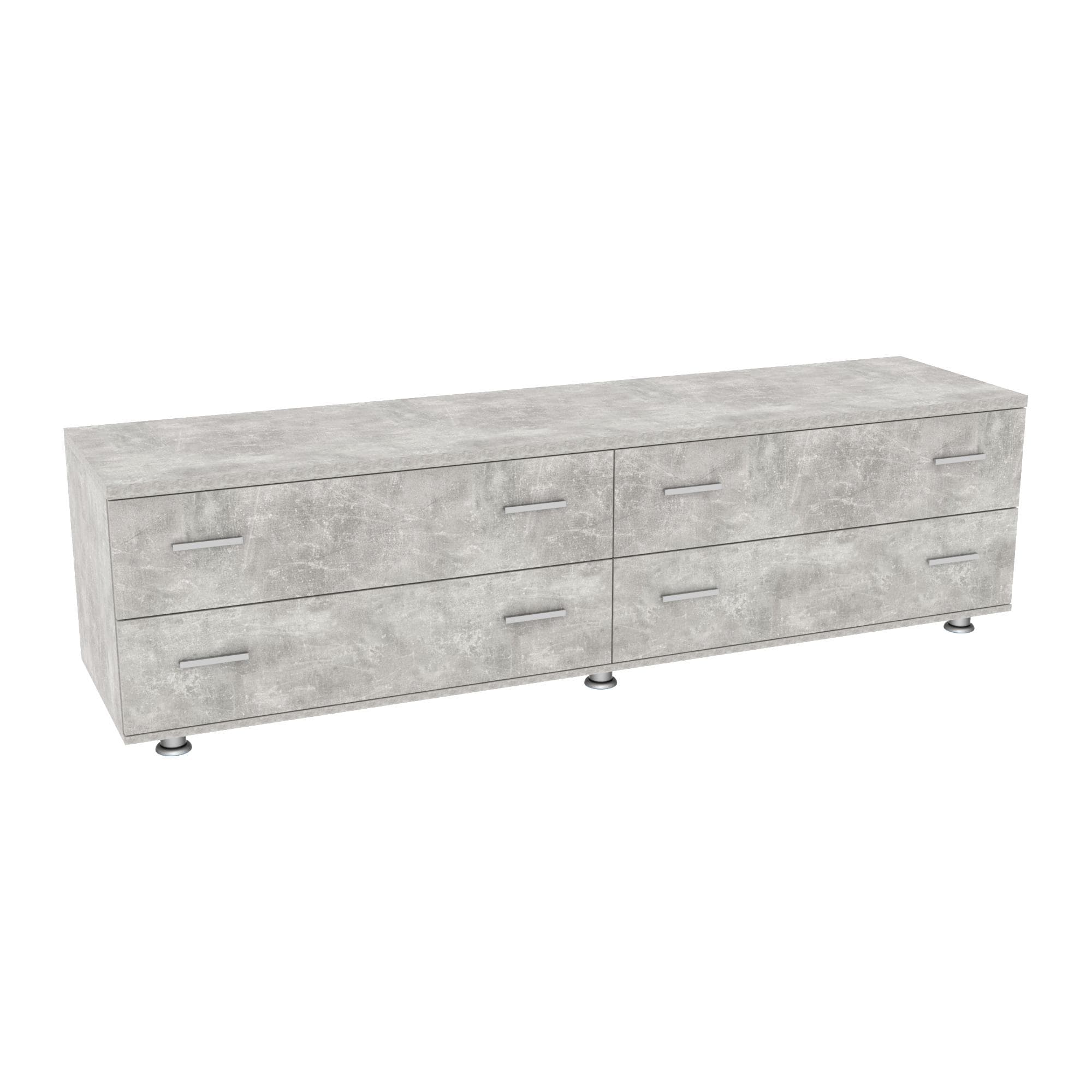 Тумба TV №1, Бетон, 2000/500/556