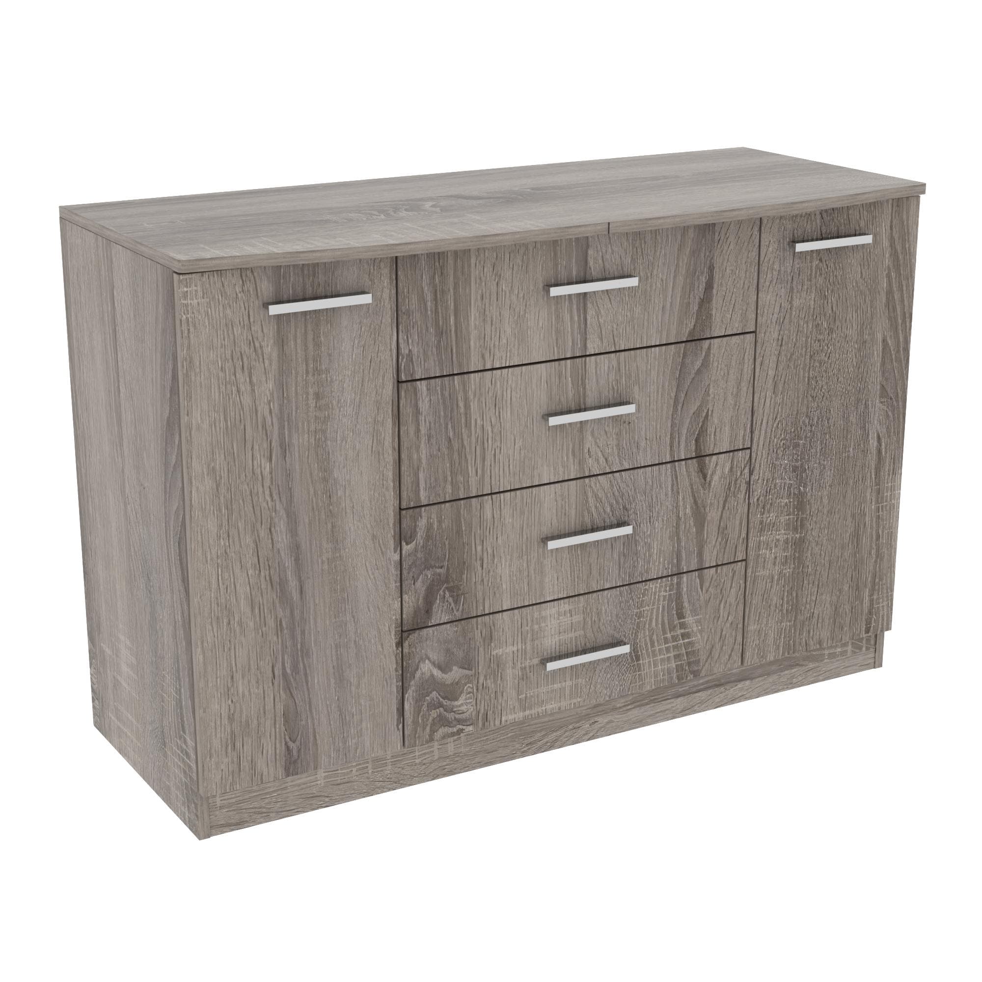 Комод №3, Дуб Сонома Трюфель, 1200/500/800