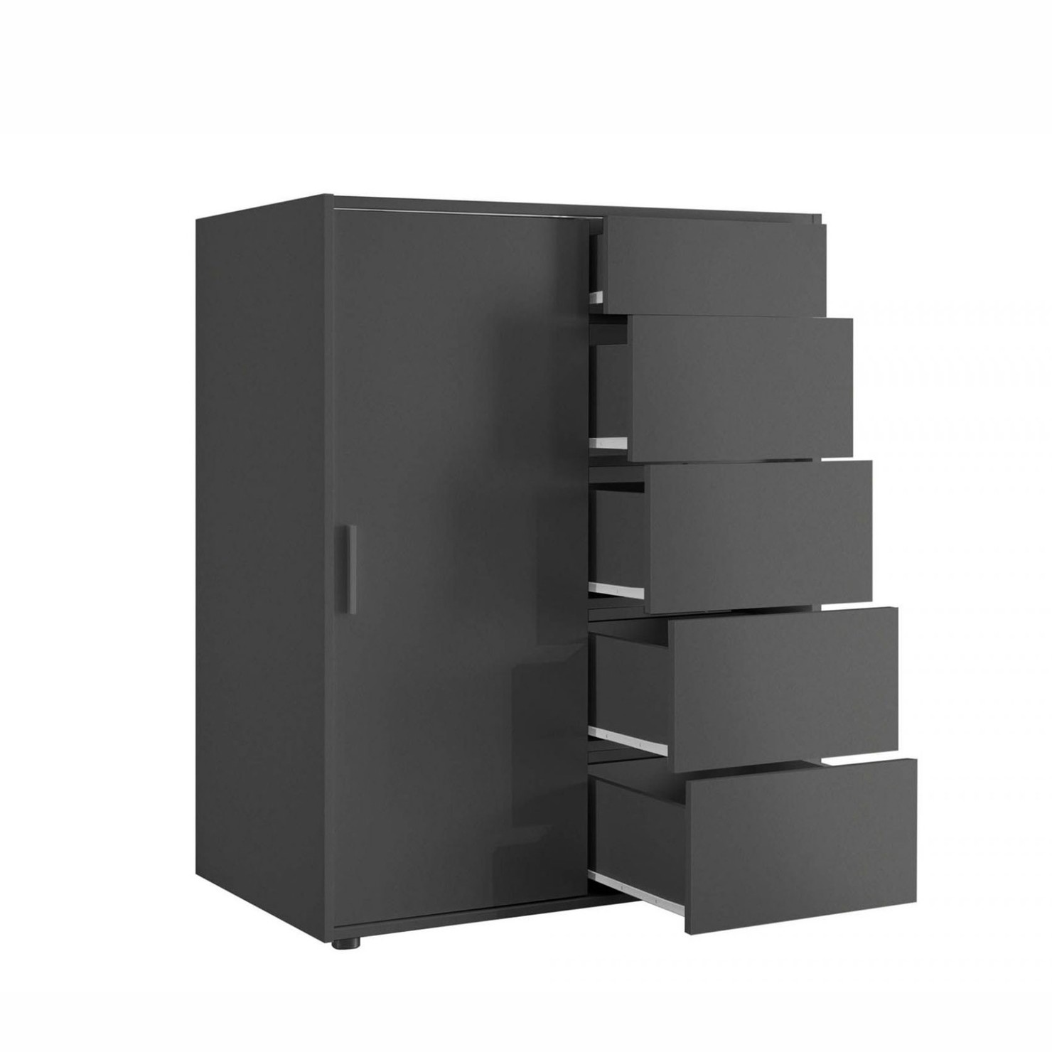 Комод Кейс 1дв 5шх 2