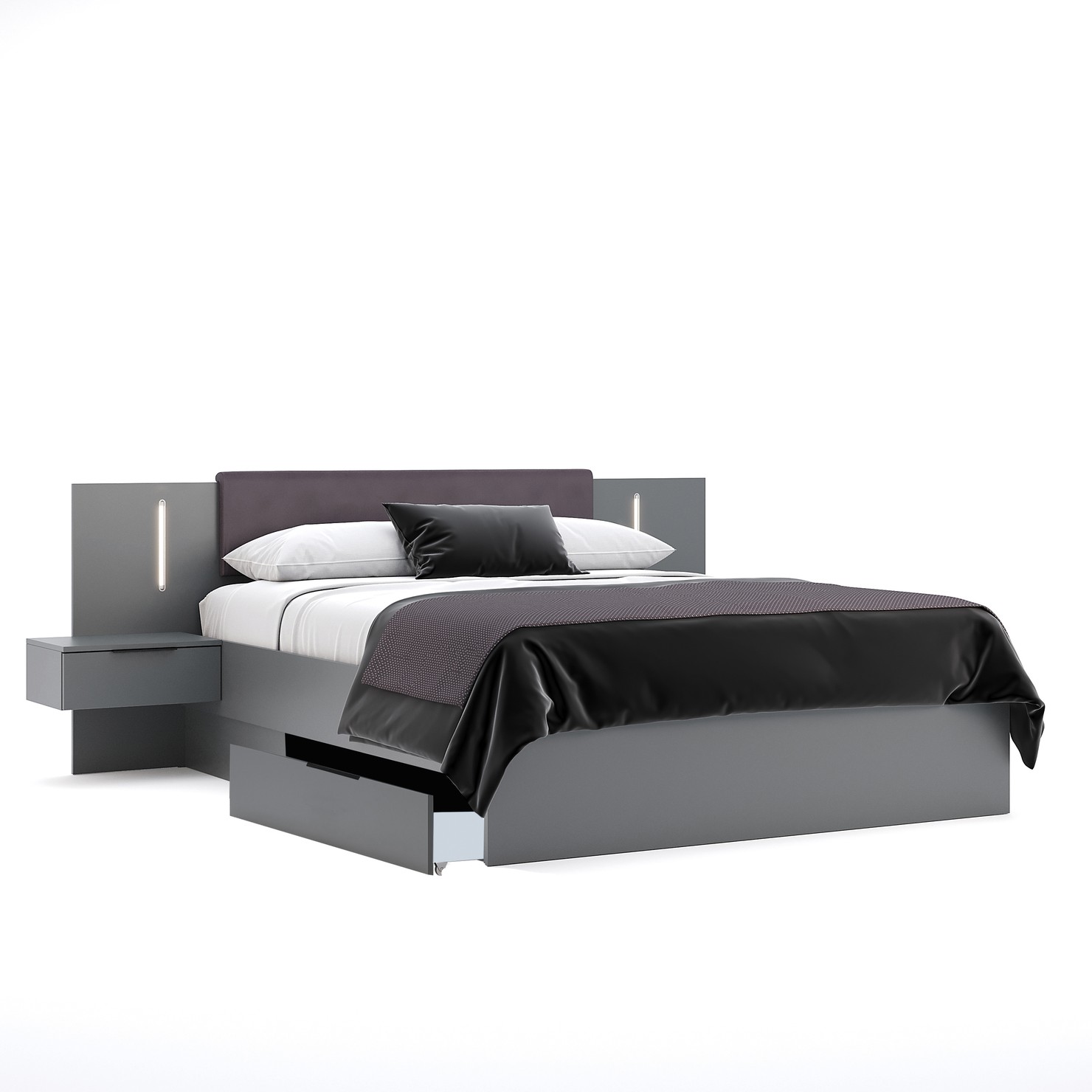 Двоспальне ліжко Doni 160x200 см MiroMark 2