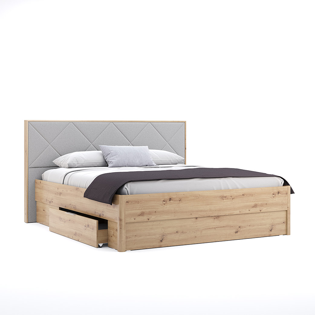 Двоспальне ліжко (з шухлядами) Raymond 180x200 см без каркасу MiroMark 2