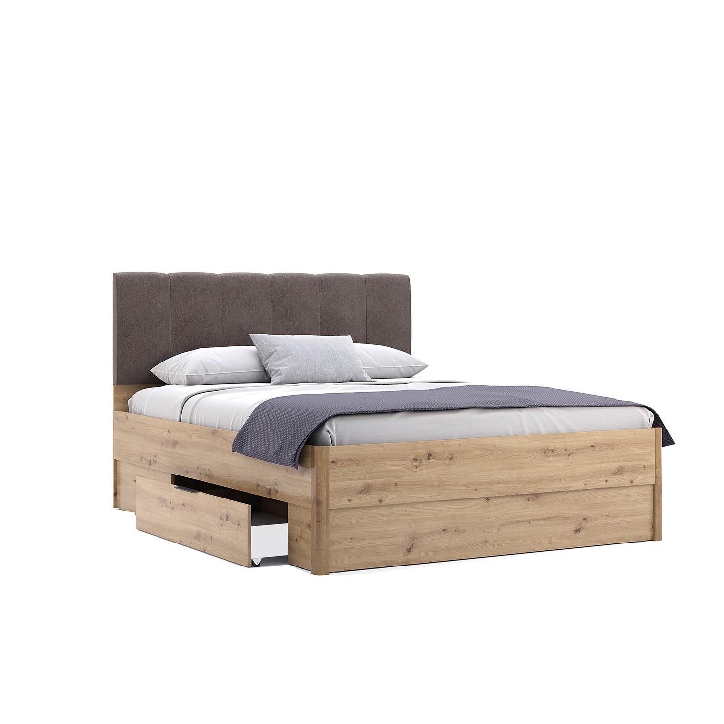 Двоспальне ліжкоTeddy 160x200 см MiroMark 2