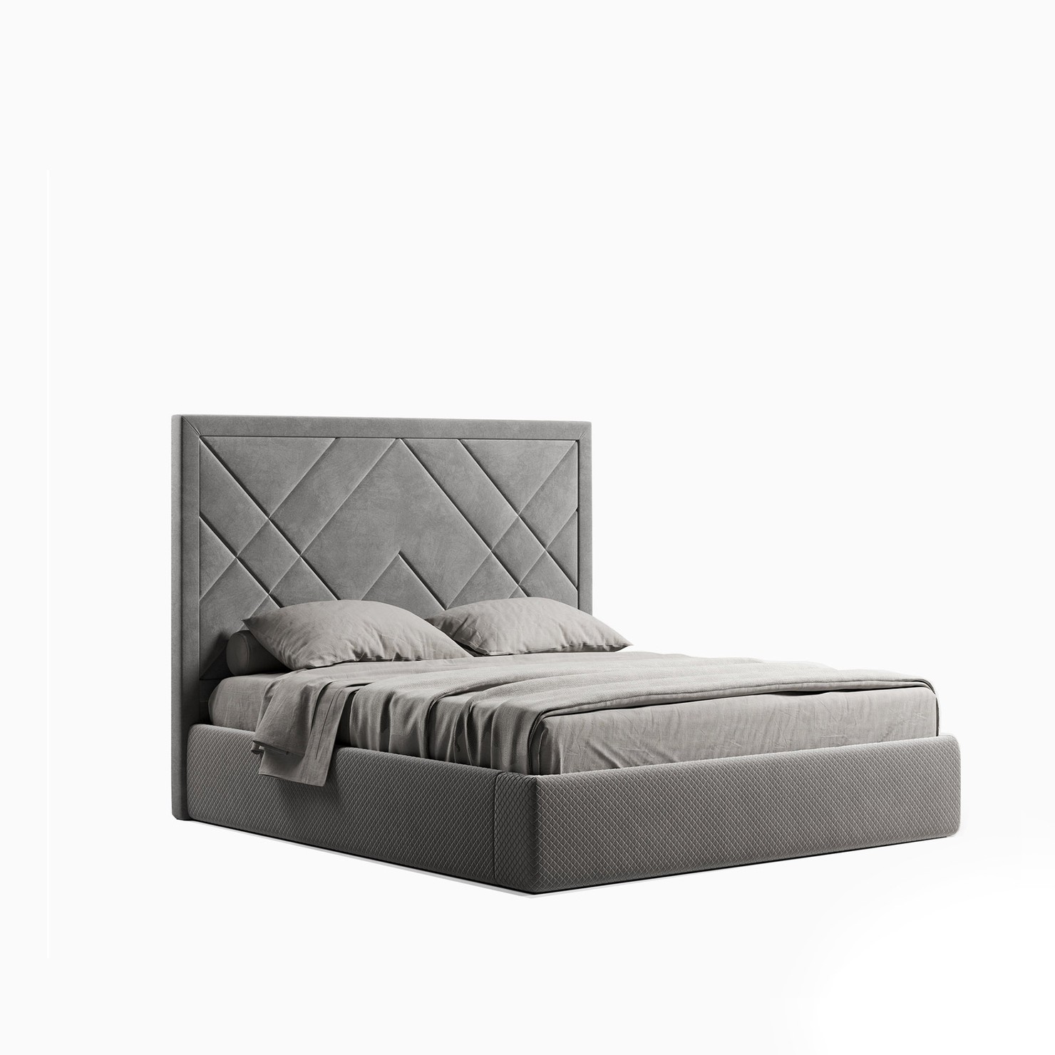 Двоспальне ліжко М'яке Viva 180x200 см MiroMark