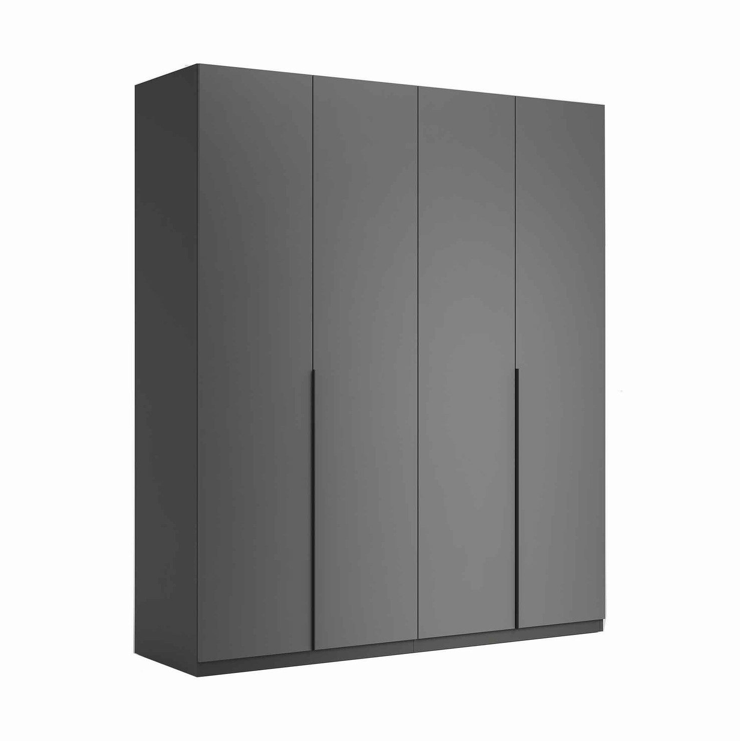 Шафа розпашна Doni 4дв 180 см Сіра MiroMark