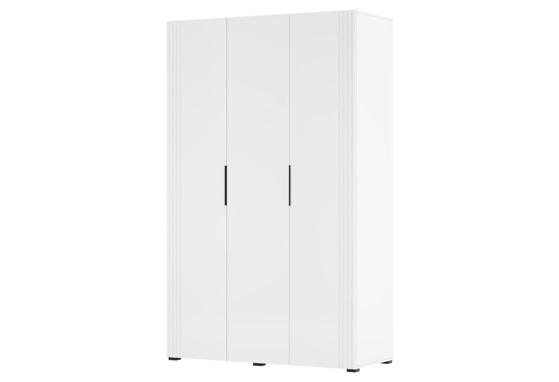 Шафа Амелія 3-дверна 120 см, біла