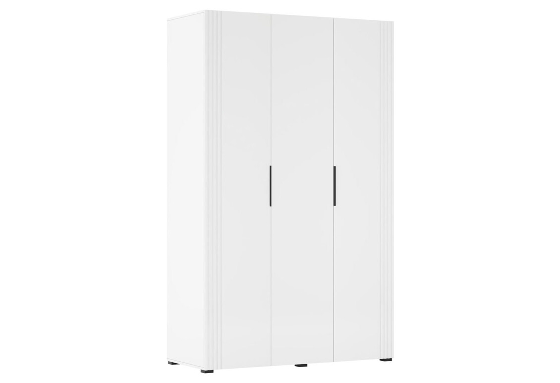 Шафа Амелія 3-дверна 120 см, біла 3