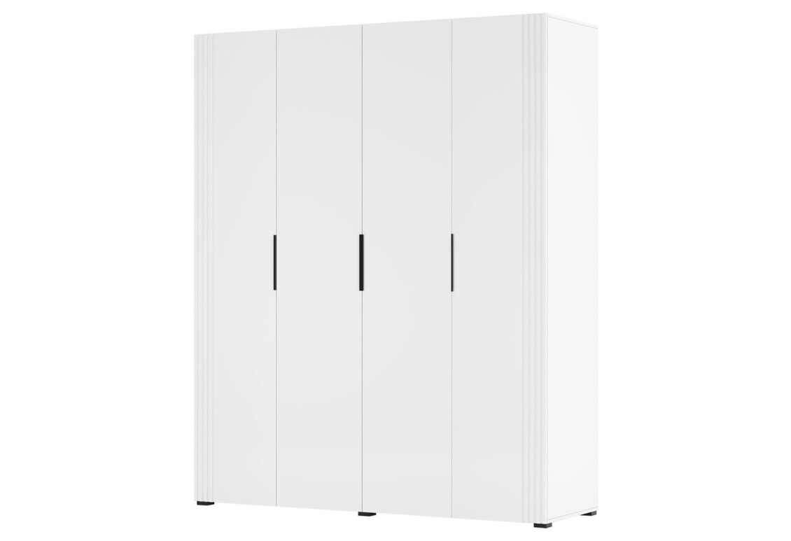 Шафа Амелія 4-дверна 180 см, біла